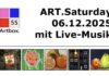 Ateliergemeinschaft Artbox.55 vereint Kunst und Musik: ART.Saturday bietet Live-Musik und Kunst im Advent