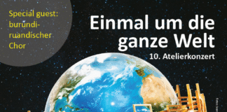 Einmal um die ganze Welt: Atelierkonzert mit Liedern aus Europa, Afrika und Amerika – Oper, Jazz und traditionelle Folklore
