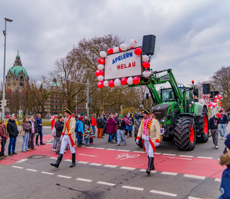 Karnevalsumzug 2026 am 14.02.2026 – Einschränkungen für den Straßenverkehr
