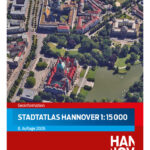 Aktualisierter Stadtatlas Hannover 1:15 000 jetzt erhältlich. Der Atlas bietet umfassende Informationen und Karten für Interessierte