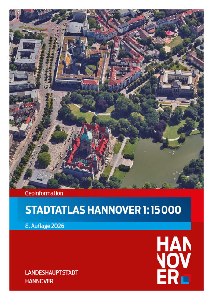 Der aktualisierte Stadtatlas Hannover 1:15 000 ist ab sofort erhältlich Aktualisierter Stadtatlas Hannover 1:15 000 jetzt erhältlich. Der Atlas bietet umfassende Informationen und Karten für Interessierte