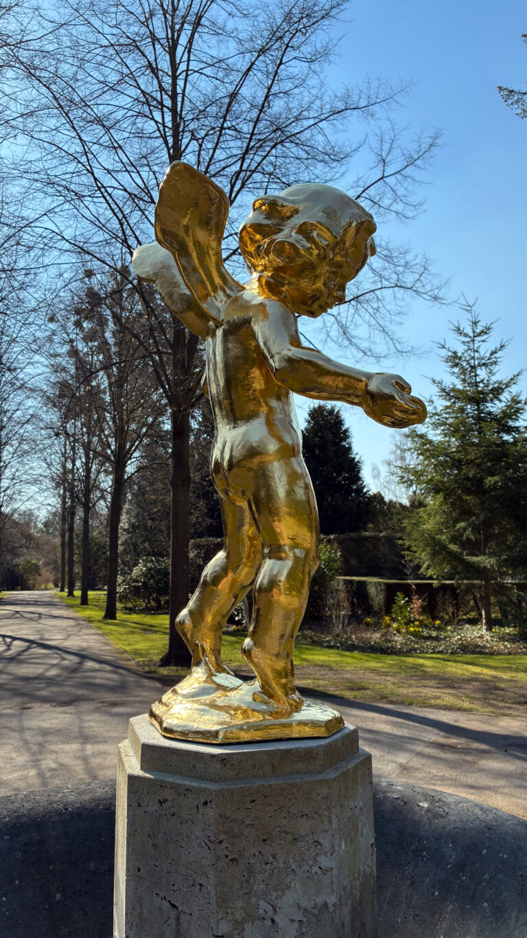 Goldener Engel kehrt zurück: Jetzt wacht die Putte wieder
