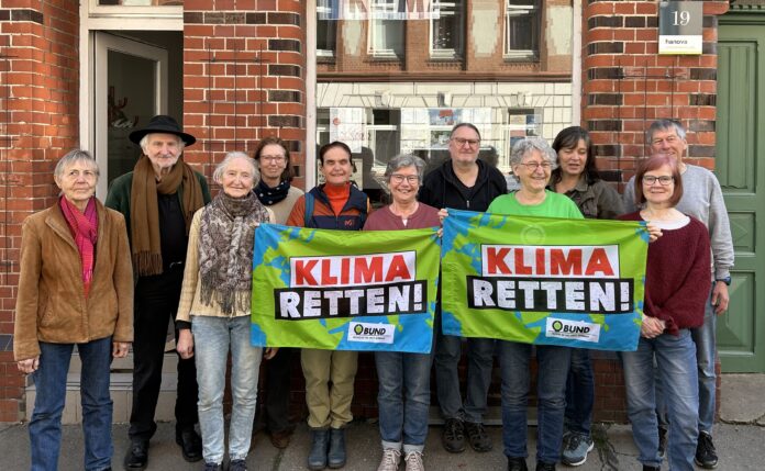 Die "Mann-und Frauschaft" des BUND Klimabüros in Linden BUND-Klimabüro öffnet in Linden mit kostenlosem Beratungsangebot ab 10. April. in der Grotestraße 19