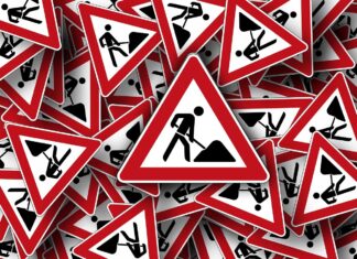 Messeschnellweg: Radweg dicht, Unterquerung am Weidetor für eine Woche wegen Brückenbaumaßnahmen gesperrt, Umleitung ausgeschildert