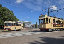 Maibaumexpress fährt alle 15 Minuten - Historische Bahnen rollen am 1. Mai, Ende in Sarstedt, Shuttle nach Wehmingen