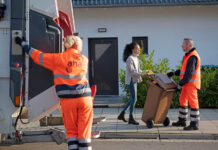 An Christi Himmelfahrt verschieben sich die Abfuhrtermine Himmelfahrt in der Region Hannover