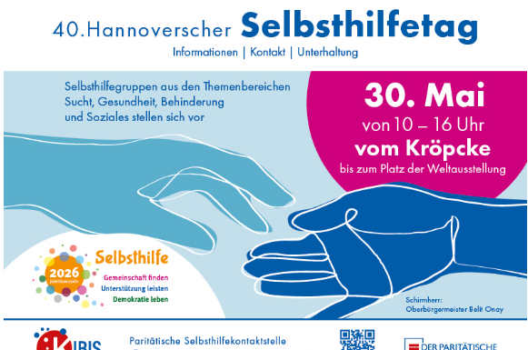 Selbsthilfetag in Hannover rund um den Kröpcke am 30. Mai Selbsthilfetag in Hannover rund um den Kröpcke am 30. Mai
