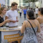 Präventionsaktion zu Zivilcourage in Hannovers Innenstadt am 29.06.2026 Am Montag, 29.06.2026, informiert eine Präventionsaktion zu Zivilcourage und Sicherheit in Hannover am Platz der Weltausstellung